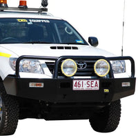 TJM TRADESMAN BULL BAR BLACK STEEL TOYOTA HILUX 7TH GEN (IN STORE PICK-UP ONLY)
