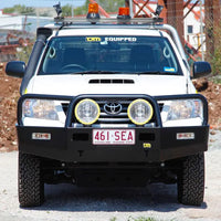 TJM TRADESMAN BULL BAR BLACK STEEL TOYOTA HILUX 7TH GEN (IN STORE PICK-UP ONLY)