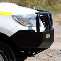 TJM TRADESMAN BULL BAR BLACK STEEL TOYOTA HILUX 7TH GEN (IN STORE PICK-UP ONLY)