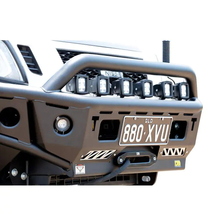 TJM CHASER BULL BAR BLACK STEEL FOR  NISSAN NAVARA NP300(IN STORE PICK UP ONLY)