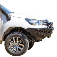 TJM CHASER BULL BAR BLACK STEEL FOR TOYOTA HILUX 8TH GEN(IN STORE PICK UP ONLY)