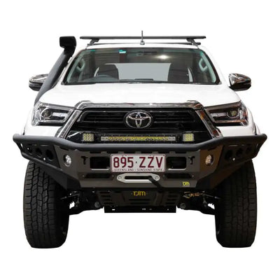 TJM CHASER BULL BAR BLACK STEEL (Pick up only)