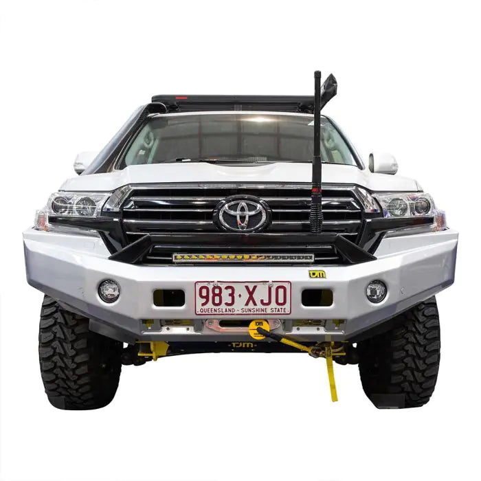 TJM VENTURER BULL BAR BLACK STEEL FOR TOYOTA LANDCRUISER WAGON 200 SERIES (IN STORE PICK-UP ONLY)