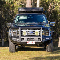 TJM Outback Bull Bar Black Steel - 070ST13N22H