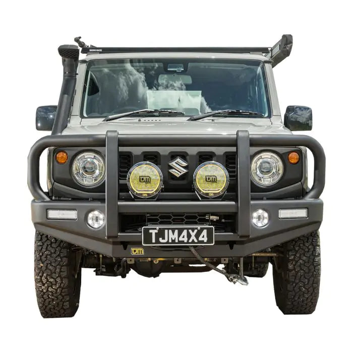 TJM OUTBACK BULL BAR STEEL BLACK FOR SUZUKI JIMNY(IN STORE PICK UP ONLY)