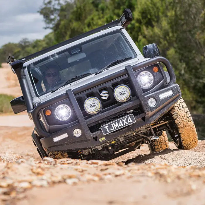 TJM OUTBACK BULL BAR STEEL BLACK FOR SUZUKI JIMNY(IN STORE PICK UP ONLY)