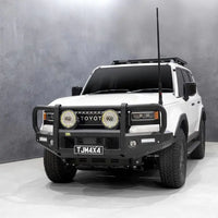 TJM OUTBACK BULL BAR BLACK STEEL FOR TOYOTA PRADO 250 SERIES 070ST13N88P