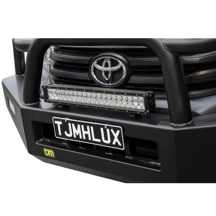 TJM TRADESMAN BULL BAR BLACK STEEL FOR TOYOTA HILUX 8th GEN (IN STORE PICK-UP ONLY)