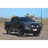 TJM TRADESMAN BULL BAR BLACK STEEL FOR MITSUBISHI TRITON MV 070ST15N50T