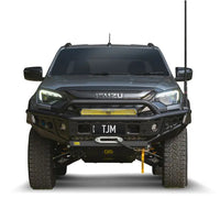 TJM CHASER BULL BAR BLACK STEEL FOR ISUZU D-MAX RG AND ISUZU MU-X UJ 070ST22N34H