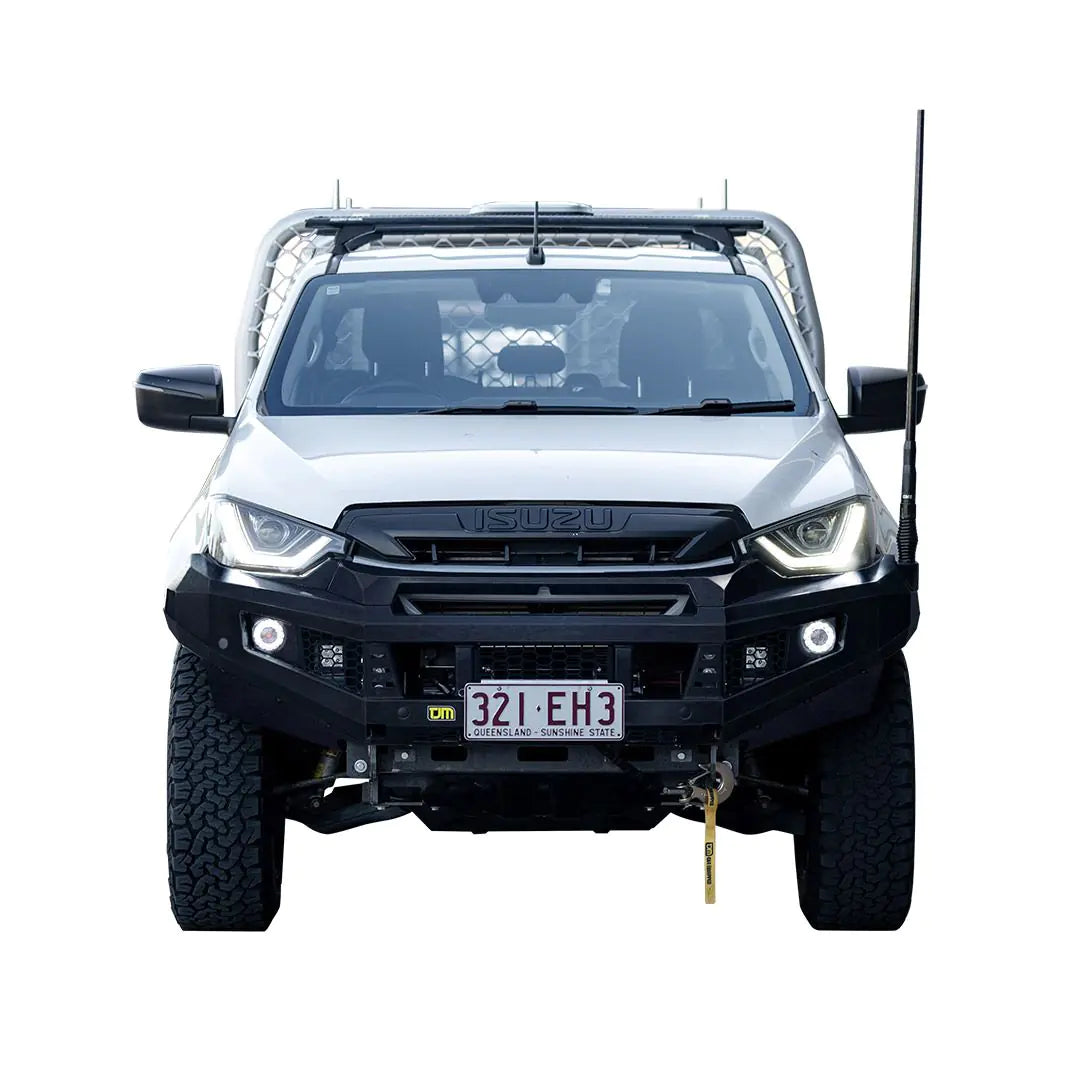 TJM Venturer Bull Bar Black Steel - 070ST24A34G