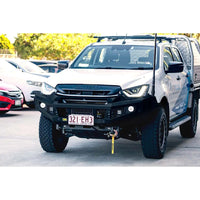 TJM Venturer Bull Bar Black Steel - 070ST24A34G