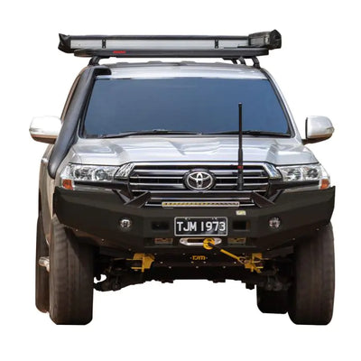 TJM VENTURER BULL BAR BLACK STEEL FOR TOYOTA LANDCRUISER WAGON 200 SERIES (IN STORE PICK-UP ONLY)