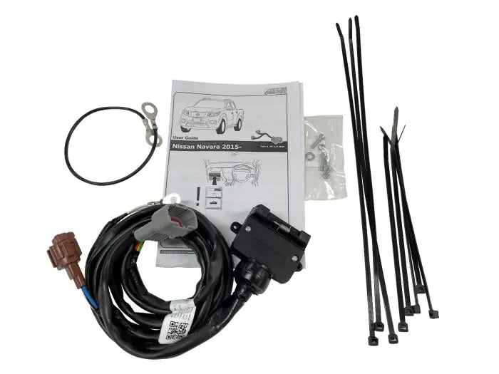 TJM SUPPLEMENTARY WIRING KIT TO SUIT THE RB6 REAR BAR FOR  NISSAN NAVARA D23