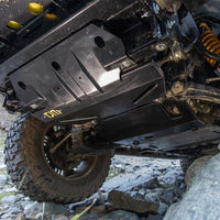 TJM Underbody Guard Front Steel Black - 077SBFGA34G