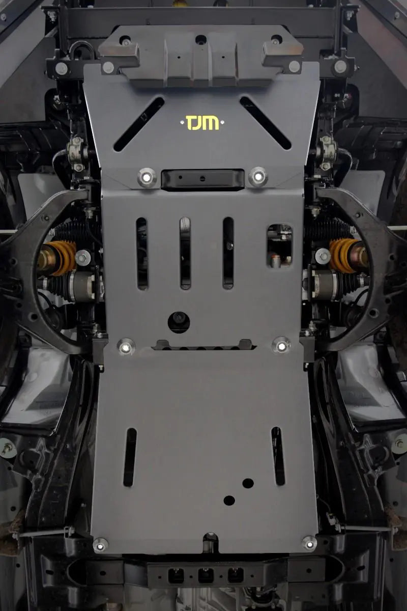 TJM Underbody Guard Front Steel Black - 077SBFGA34G