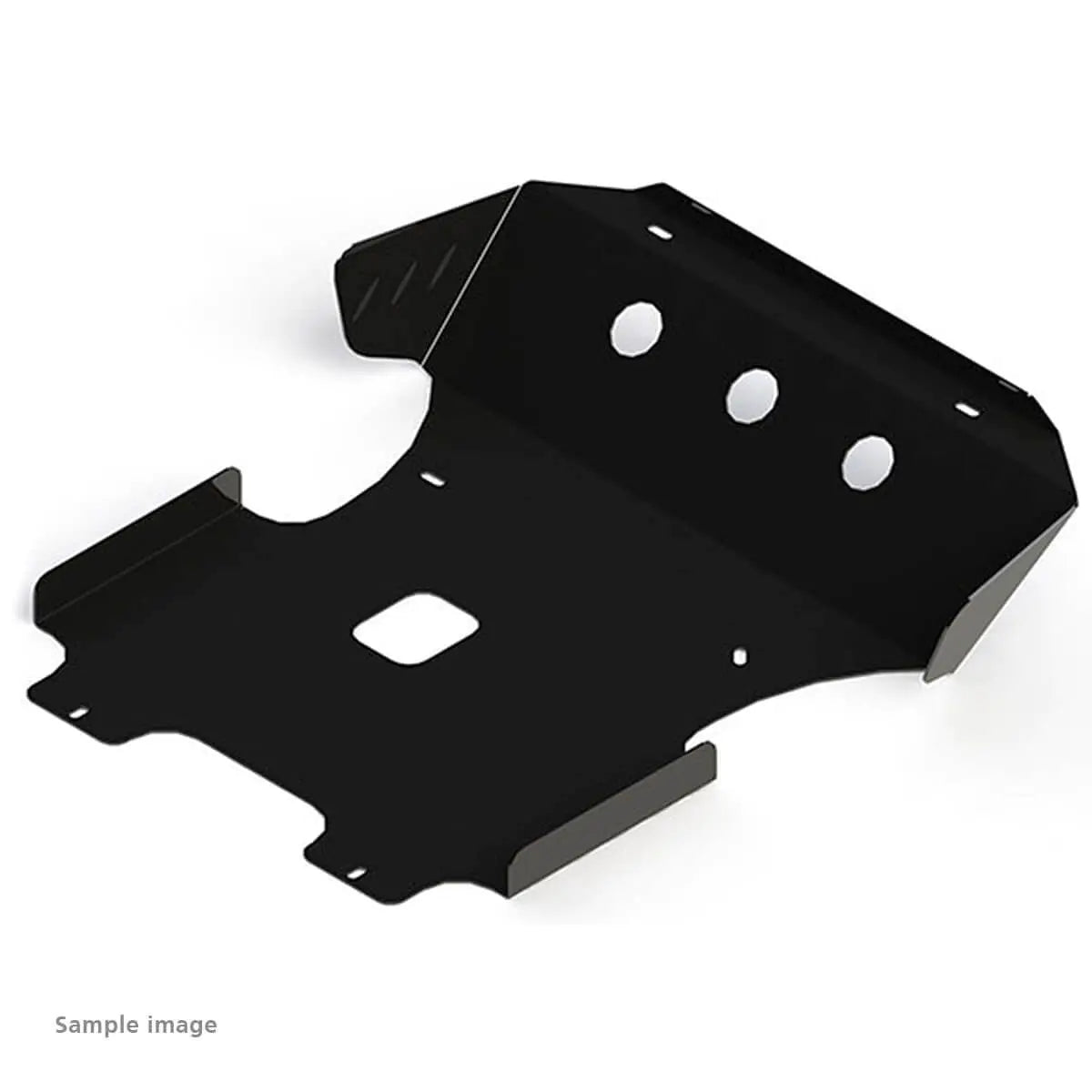 TJM Underbody Guard Front Steel Black - 077SBFUG88L