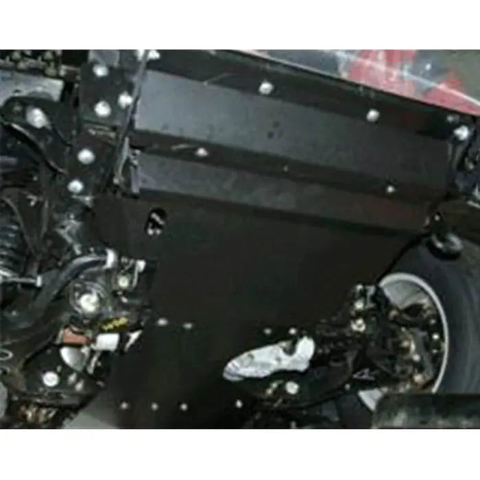 TJM UNDERBODY GUARD TRANSMISSION STEEL BLACK FOR NISSAN NAVARA D40 11/05-01/10