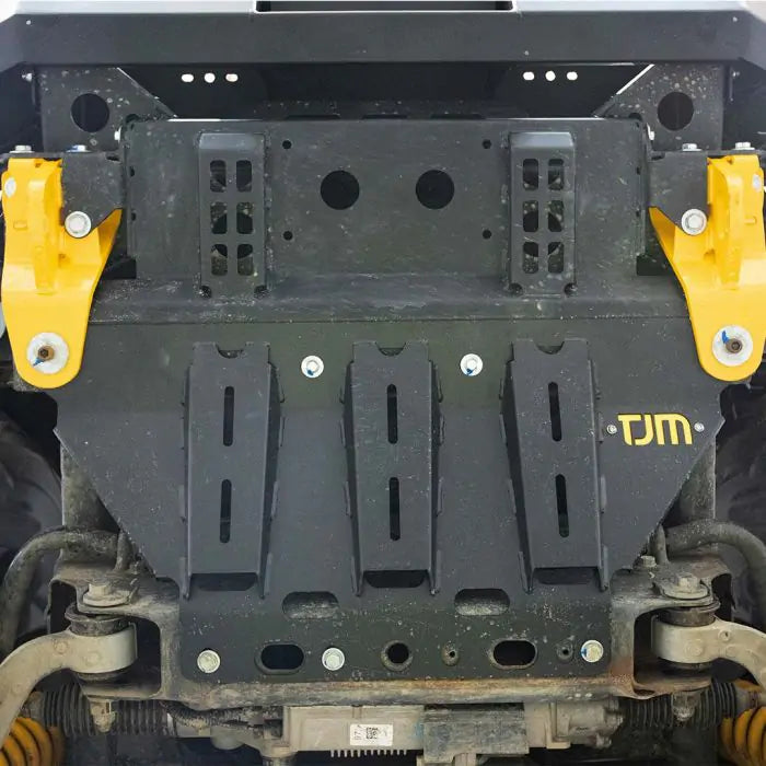 TJM UNDERBODY GUARD FRONT STEEL BLACK FOR RAM 1500 EXPRESS SWB DS 12/17-ON 4 DR PICK UP