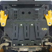 TJM UNDERBODY GUARD FRONT STEEL BLACK FOR RAM 1500 EXPRESS SWB DS 12/17-ON 4 DR PICK UP