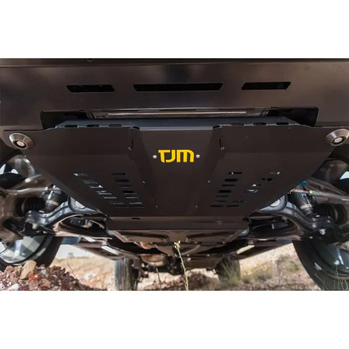 TJM UNDERBODY GUARD FRONT & SUMP STEEL BLACK FOR FORD RANGER / FORD EVEREST / VOLKSWAGEN AMAROK
