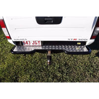 TJM Rb6 Rear Protection Step Towbar Black Steel 63Mm Tube For  Nissan Navara D22 09/01-09/09-081SB27209O (In Store Pick Up Only)