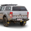 TJM RB6 REAR PROTECTION STEP TOWBAR BLACK STEEL 63MM TUBE FOR MAZDA BT-50 UP/UR  / FORD RANGER PXI (STORE PICK-UP ONLY)