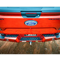 TJM REAR PROTECTION STEP TOWBAR BLACK STEEL FOR VOLKSWAGEN AMAROK 05/23 -ON/ VOLKSWAGEN AMAROK 05/23 -ON (STORE PICK-UP ONLY)
