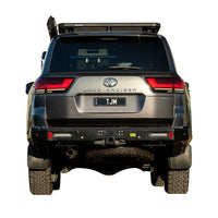 TJM Rear Protection Bar Black Steel For  Toyota Landcruiser Wagon 300 Series- 081Sbrba82D-081SBRBA82D (In Store Pick Up Only)