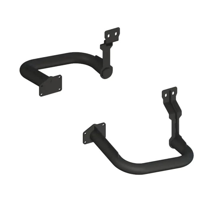 TJM REAR PROTECTION TUBES BLACK STEEL 63MM TUBE FOR FORD RANGER PY 06/22-ON XL 4DR / OLKSWAGEN AMAROK 05/23 -ON AVENTURA (IN STORE PICK-UP ONLY)