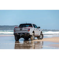 TJM REAR PROTECTION STEP BLACK STEEL FOR FORD RAPTOR 09/22-ON 4DR PICK UP 3.0L V6 ECOBOOST (IN STORE PICK-UP ONLY)