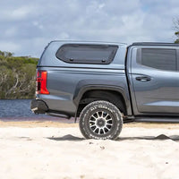TJM REAR PROTECTION STEP TOWBAR BLACK STEEL FOR MITSUBISHI TRITON MV 03/24-ON 081STRBA50T