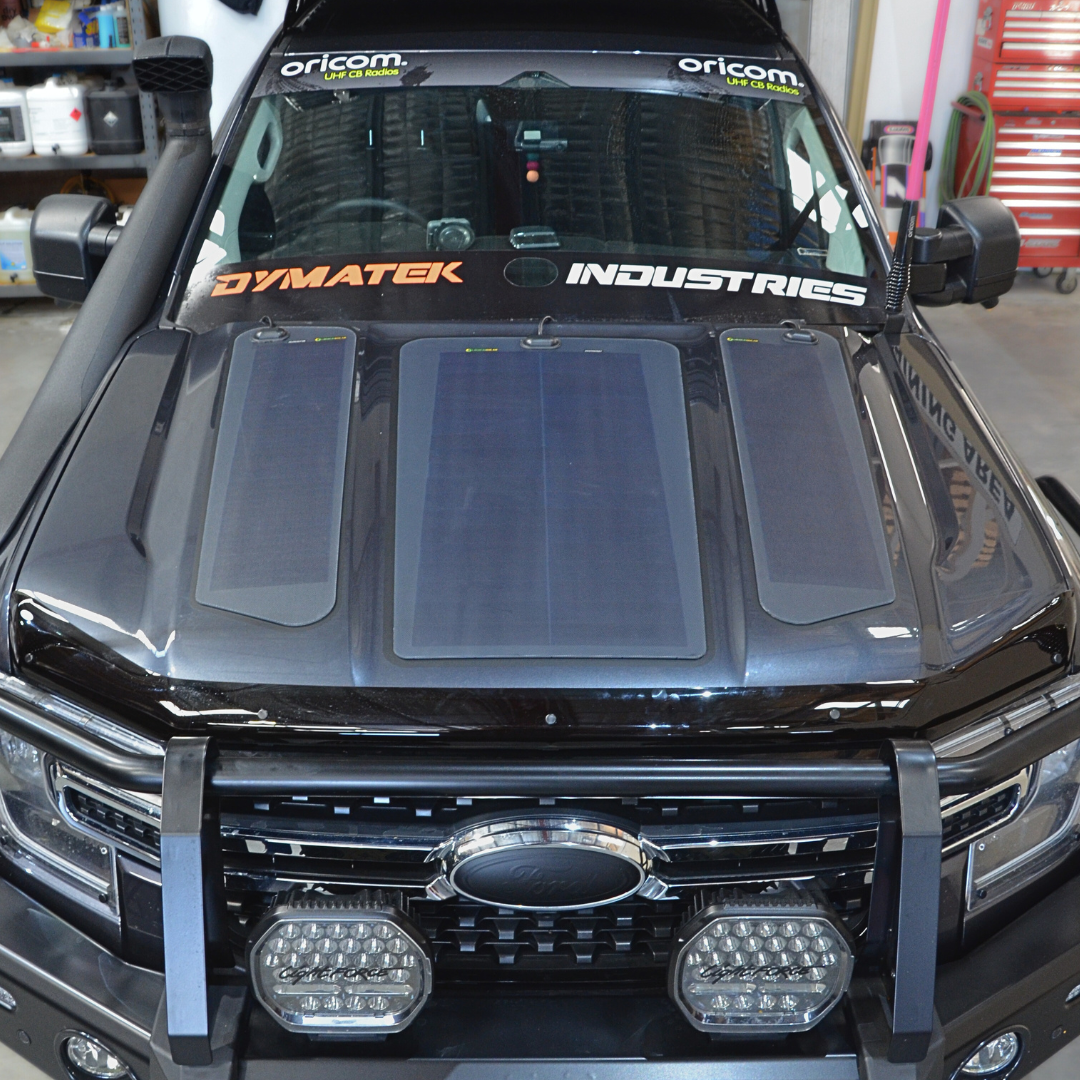 VSS Bonnet Solar Panel - Ford Ranger Next Generation (2022-Current) 135-Watts