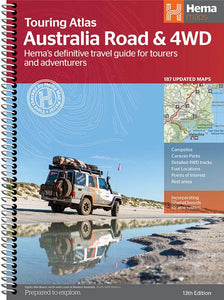 Hema maps Australia Road & 4WD Touring Atlas