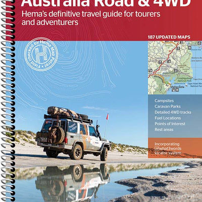 Hema maps Australia Road & 4WD Touring Atlas