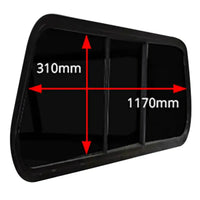 TJM CANOPY FRONT SLIDING WINDOW COMPLETE - 1077FRSLIDWIN