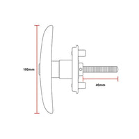 TJM HANDLE REAR CW-1077RRDH15CW