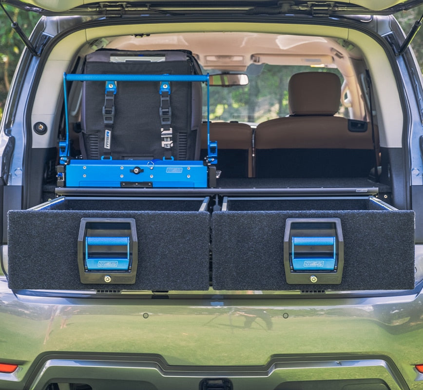 MSA 4x4 AMAROK AD BLUE RIGHT STORAGE DRAWER SYSTEM -E1350-VWROKAB-RI-COM