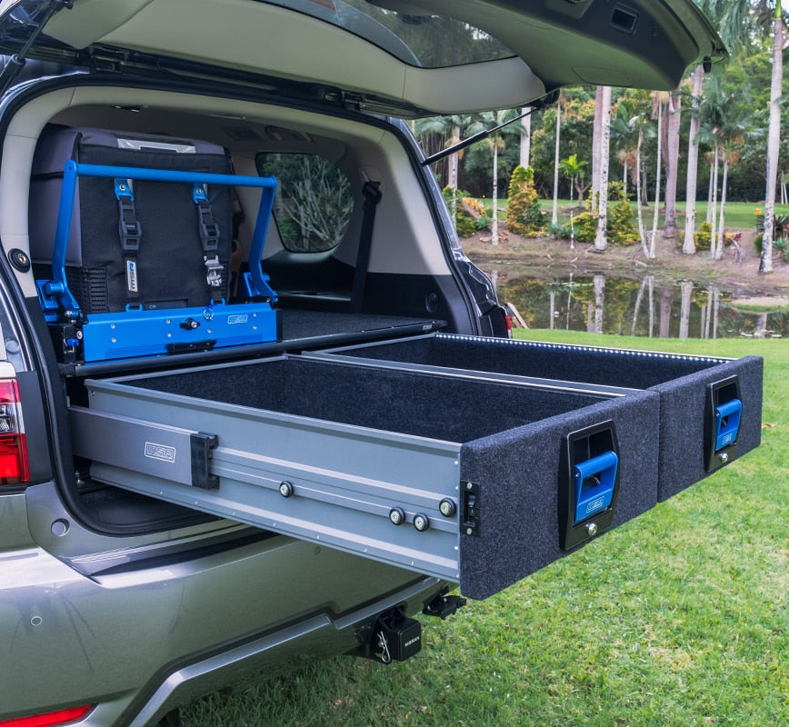 MSA 4x4 AMAROK AD BLUE RIGHT STORAGE DRAWER SYSTEM -E1350-VWROKAB-RI-COM