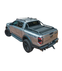 HSP 4X4 Load Bar Kit for 2022+ FORD RANGER / RAPTOR – Roll R Cover S3.5 Extended Sports Bar/Armour Bar Compatible – 1210-LB2-RC