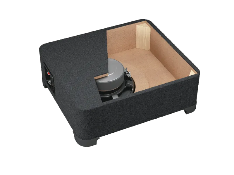 HERTZ Prima Line - 10" 800W 4 Ohm Passive Loaded Subwoofer Box (Apbx 10 S4S)