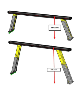 HSP Load Rack Pro Mazda BT-50 TF (2020+) Rear Leg Only – 1910-LR2-R