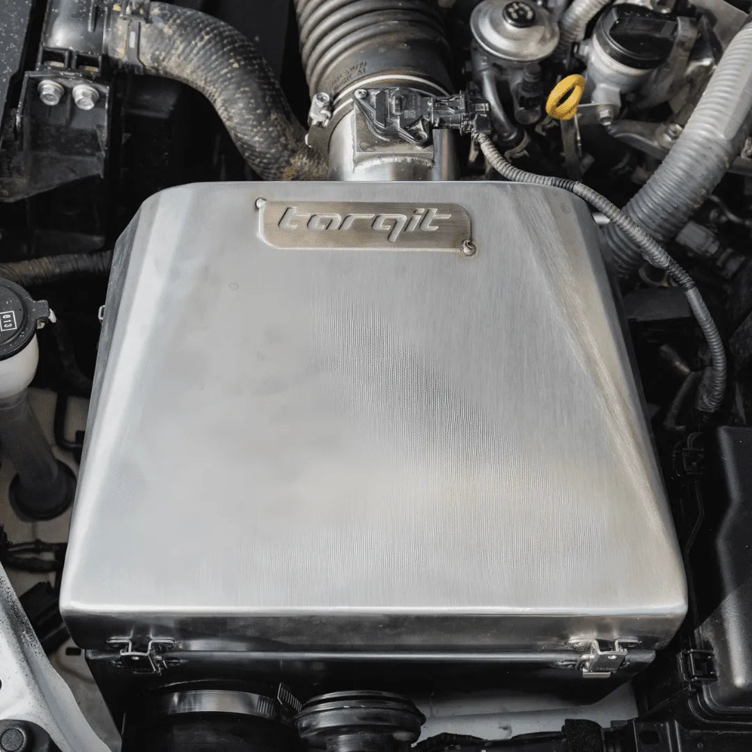 TORQIT Airbox Toyota Landcruiser 300 Series Powder Coated Matte Black- AB12SS