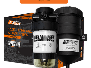 Direction-Plus  Fuel Manager Pre-Filter + Ultimate Catch Can Kit TOYOTA HILUX N70 (FMPV613DPC)