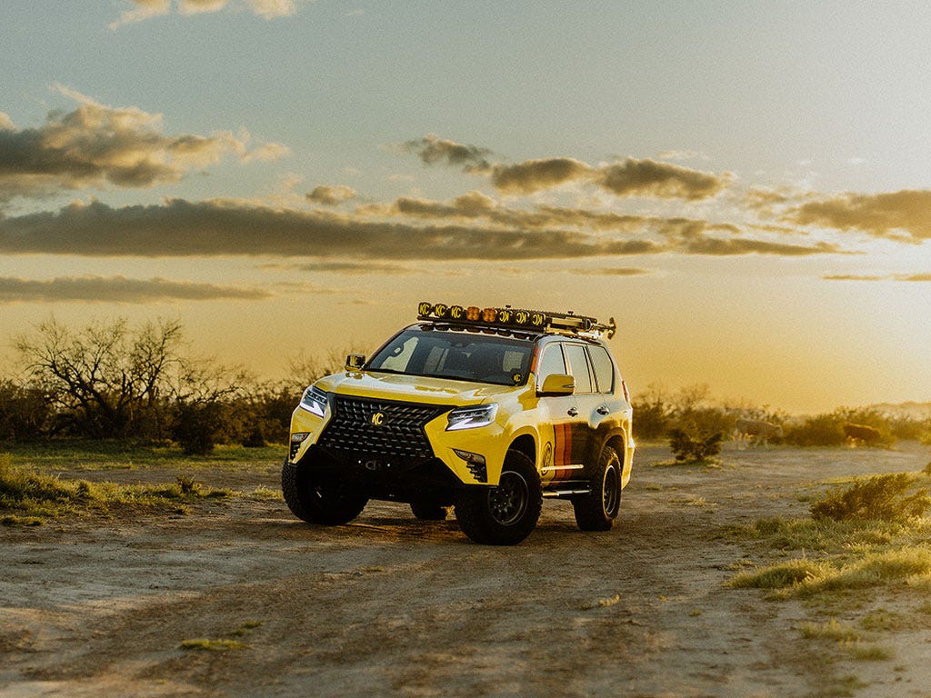 FRONT RUNNER LEXUS GX 460 SLIMLINE II ROOF RACK KIT -KRLE010T