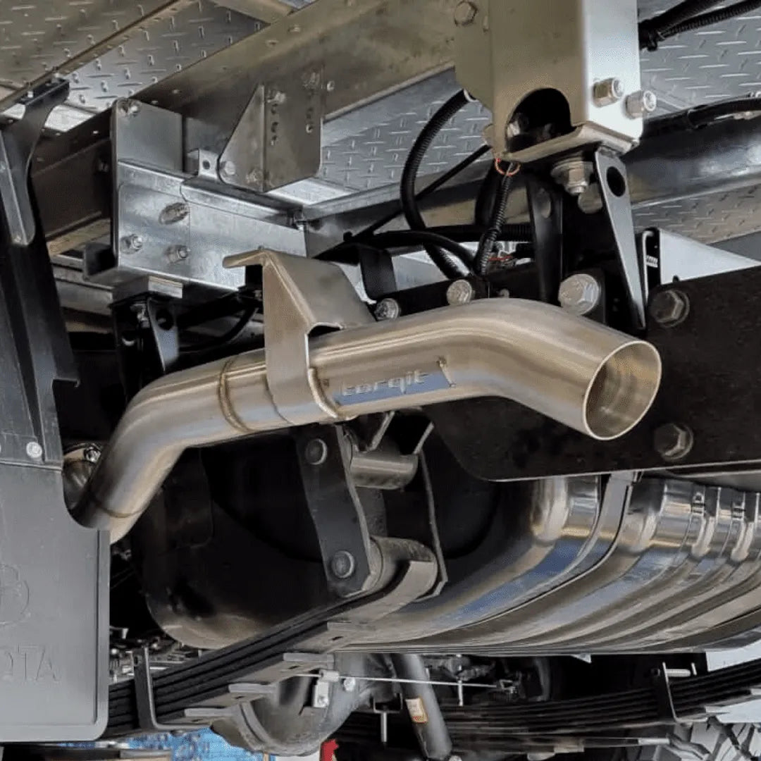 TORQIT  79 Series 4.5L  3" Turbo Back S/S Perfomance Exhaust LOUD - HS8005HDSS