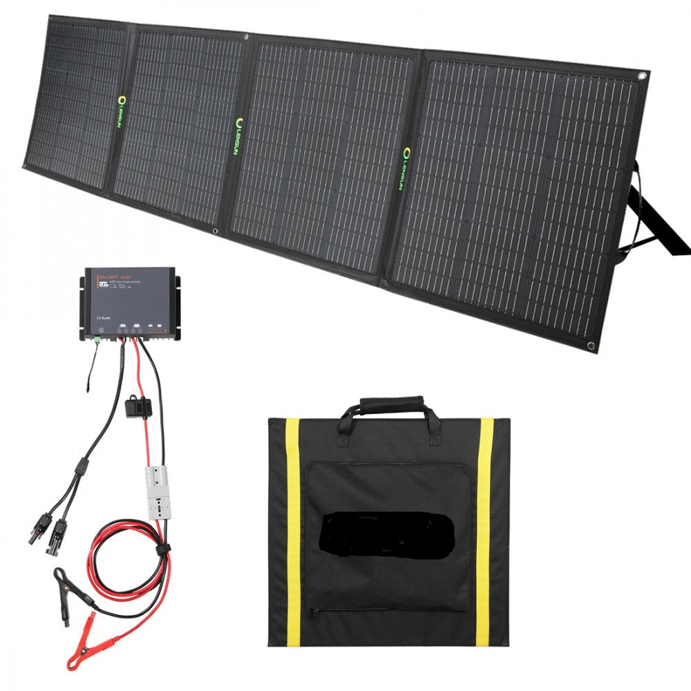VSS Foldable Solar Panel with 20A Solar Controller (2185mm x 570mm) 200-Watt