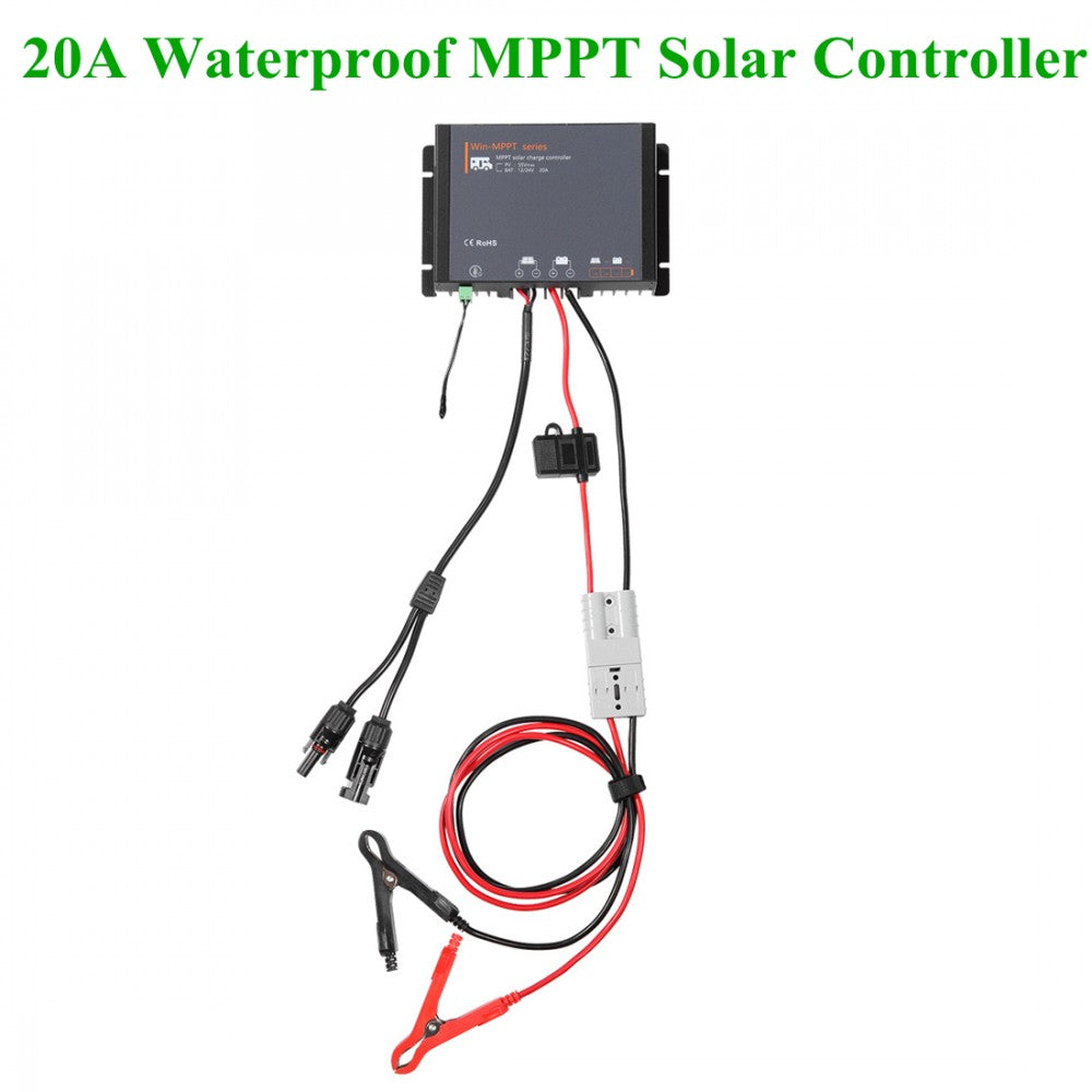 VSS Foldable Solar Panel with 20A Solar Controller (2185mm x 570mm) 200-Watt
