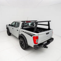 HSP 4X4 Load Rack Pro for 2026+ NISSAN NAVARA D27 Dual Cab – Direct to Tub Mount Full System – Adjustable Height – 150kg Dynamic Capacity – 2120-LR2-S