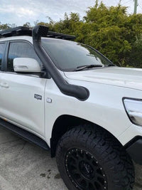 Fatz Fabrication 200 Series RH Snorkel. Ram Head. Polished finish. Suit Fatz 4